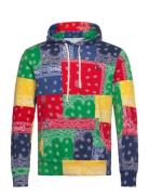 Polo Ralph Lauren Patchwork-Print Spa Terry Hoodie Multi/patterned