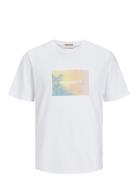 Jack & J S Joraruba Sunset Branding Tee Ss Jnr Vit