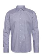 H-Joe-Kent-C1-214 Tops Shirts Business Blue BOSS