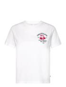 Tjw Reg Novelty 2 Tee Tops T-shirts & Tops Short-sleeved White Tommy J...