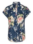 Lauren Ralph Lauren Relaxed Fit Floral Short-Sleeve Shirt Multi/patter...