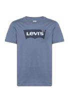 Levi's® Batwing Tee Tops T-shirts Short-sleeved Blue Levi's