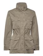 GANT Garment Dye Field Jacket Khaki Green