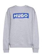 HUGO BLUE Classic Crew_B Grå