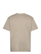 Combed Jersey Thorbjørn Tee Tops T-shirts Short-sleeved Beige Mads Nør...