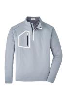 Forge Performance 1/4 Zip Tops T-shirts Long-sleeved Blue Peter Millar