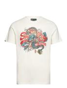 Superdry Tokyo Vl Graphic T Shirt Vit