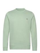 Crew Neck Sweatshirt Tops Sweat-shirts & Hoodies Sweat-shirts Green Or...
