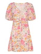 By Ti Mo Linen Rouching Dress Multi/patterned