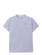 Emilio Tee Tops T-shirts Short-sleeved Purple Pompeii