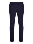 Gmd Texture Chino Bottoms Trousers Chinos Navy Hackett London