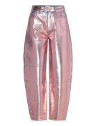 Ganni Foil Rosa