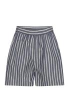 Striped Shorts Bottoms Shorts Casual Shorts Blue Stella Nova