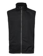 Abacus Mens Lytham Softshell Vest Svart