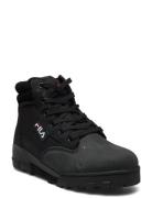 Grunge Ii Mid Wmn Sport Sport Shoes Outdoor-hiking Shoes Black FILA
