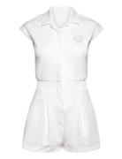 W Go-To Rmpr Sport Short Dress White Adidas Golf