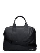 Rubberized Weekender Bags Weekend & Gym Bags Black Calvin Klein
