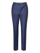 Tamata Bottoms Trousers Slim Fit Trousers Blue BOSS
