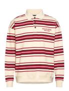 Tommy Hilfiger Monotype Stripe Rugby Kräm