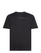Collective Bi-Blend Ss Tee M Sport T-shirts Short-sleeved Black Craft