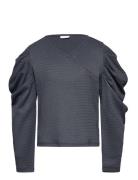 Name It Nkfodouise Ls Wrap Top Grå