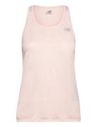 Athletics Tank Sport T-shirts & Tops Sleeveless Pink New Balance