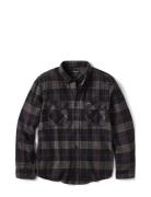 Brixton Bowery L/S Flannel Grå