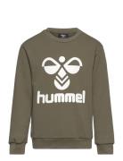 Hmldos Sweatshirt Sport Sweat-shirts & Hoodies Sweat-shirts Khaki Gree...