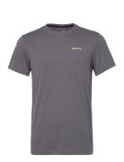 Core Essence Ss Tee M Sport T-shirts Short-sleeved Grey Craft