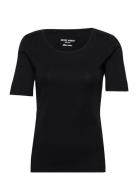 T-Shirt 1/2 Sleeve Tops T-shirts & Tops Short-sleeved Black Gerry Webe...