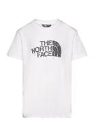 B S/S Easy Tee Sport T-shirts Short-sleeved White The North Face