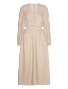 NORR Esma Maxi Dress Beige