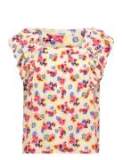 Little Pieces Lpfleur Sl Top Multi/patterned