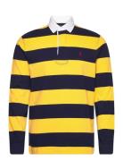 The Iconic Rugby Shirt Tops Polos Long-sleeved Navy Polo Ralph Lauren