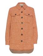 Rian Aletta Shirt Jacket Tops Overshirts Orange MOS MOSH