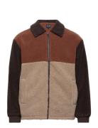 Jesse Pile Jacket Tops Sweat-shirts & Hoodies Fleeces & Midlayers Mult...