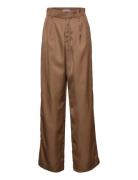 Noma Trousers Bottoms Trousers Wide Leg Brown Ahlvar Gallery
