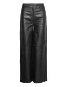 Ilya Pants Bottoms Trousers Leather Leggings-Byxor Black Lovechild 197...
