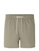 Selected Homme Slhcooper Seersucker Swimshorts W Grön