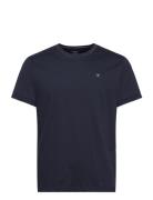 Jersey Tipped Tee Tops T-shirts Short-sleeved Navy Hackett London