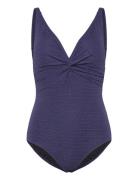 Missya Nura Swimsuit Jacquard Blå