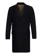 Lindbergh Recycled Wool Coat Marinblå