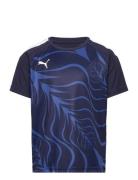 Individualliga Graphic Jersey Jr Sport T-shirts Short-sleeved Navy PUM...
