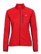 Women Core Cross Jacket Sport Sport Jackets Red Newline