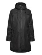 Fqrain-Jacket Outerwear Rainwear Rain Coats Black FREE/QUENT