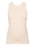 Boob Nursing Tanktop Beige