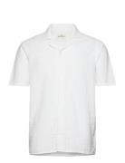 Hco. Guys Wovens Tops Shirts Short-sleeved White Hollister