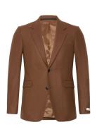 Julien Suits & Blazers Blazers Single Breasted Blazers Brown Tiger Of ...