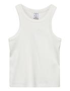 Tank Top Rib Tops T-shirts Sleeveless White Lindex