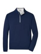 Peter Millar Perth Stretch 1/4 Zip Marinblå